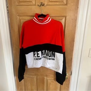 Cropped PE Nation Turtle Neck